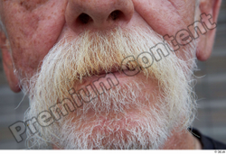 Mouth Man White Casual Average Bearded Street photo references